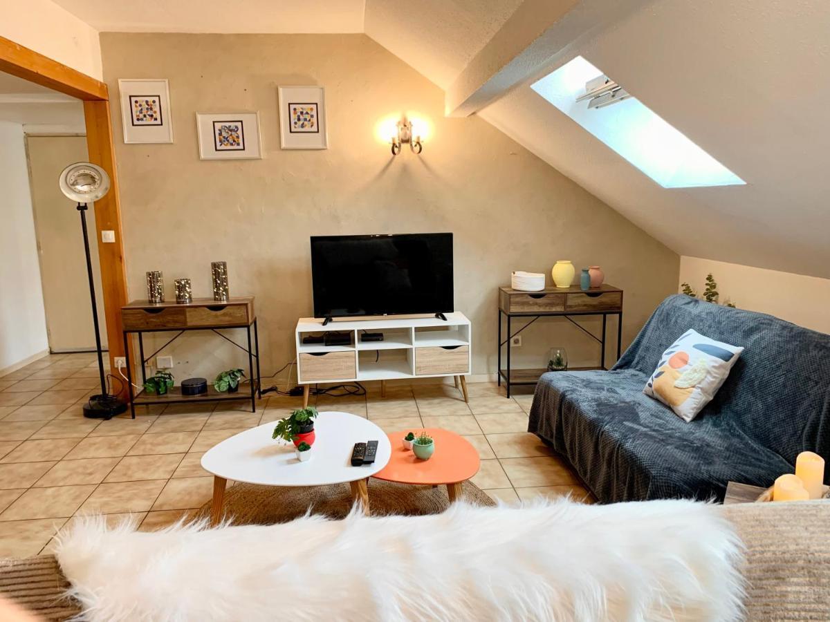 Charmant appart sous toits proche Château des Ducs Chambéry Extérieur photo