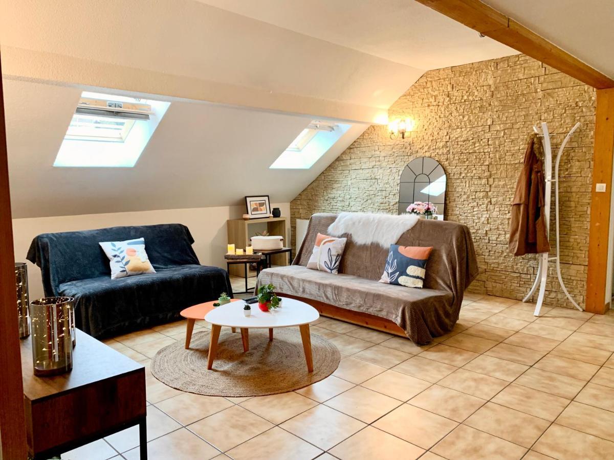 Charmant appart sous toits proche Château des Ducs Chambéry Extérieur photo
